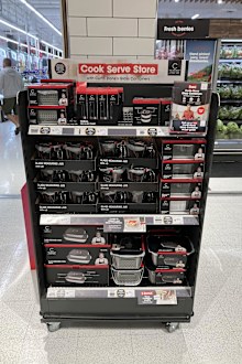 coles curtin stone glassware range