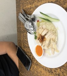 Singapore food scene reimagined Hainanese chicken rice 