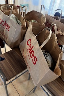 coles woolworths end bagless delivery