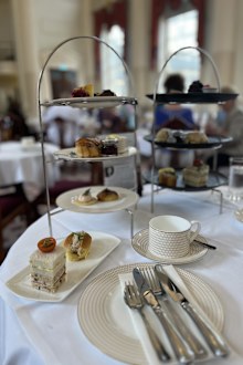 Afternoon tea at The Pump Rooms, Bath