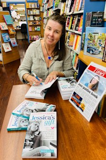 Susan Loch has written a book, 'Jessica's Gift', to help other grieving parents