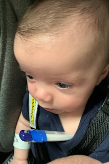 During the triage process, we were lucky to find that Matilda didn’t have a temperature, but she was still refusing to eat. 