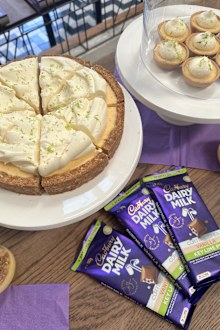 Curtis Stone Cadbury Vanilla Key Lime Pie chocolate