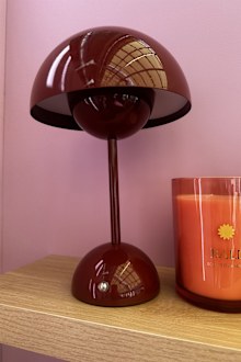 Kmart Nico Portable Rechargeable Lamp - Red