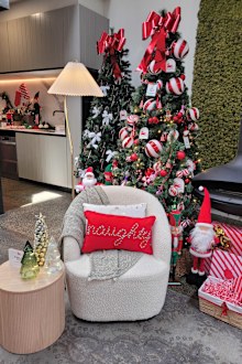 Kmart Christmas homewares styled at Kmart Merry Market Christmas Event