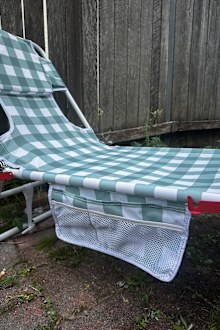 Kmart summer yard transformation face down lounger