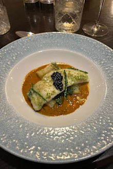Food at The Lemon Tree restaurant in Wrexham
