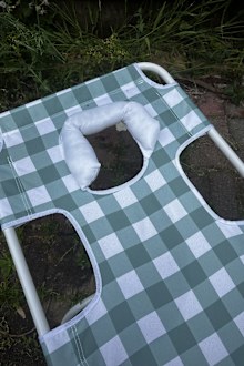 Kmart summer yard transformation face down lounger