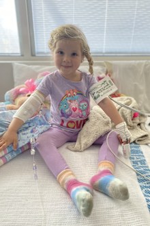 Roxy was brave throughout her cancer treatment, even though it took a toll on her.