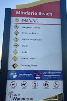 aussie beach sign terrifies travellers