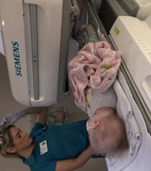It was hard for Amanda to watch her daughter go through intense medical procedures.