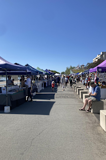 Waste away an hour or two wondering through Little Burley Market.