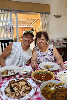 Brendan Pang family