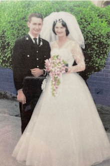 Great-grandparents Leslie and Jeanette Anderson marked their 60th anniversary last month.