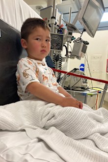 Mum Krissy is begging parents not to let their kids miss swimming lessons after her son Koa almost drowned