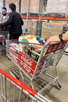 costco most commonly bought items spotted in trolleys at marsden park location in sydney