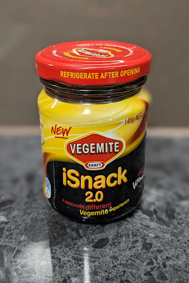Vegemite's new iSnack 2.0