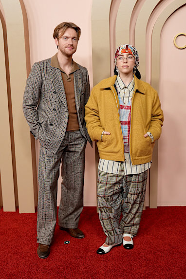 Finneas O'Connell and Billie Eilish 
