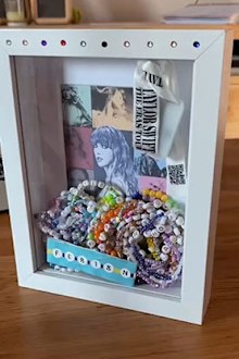 Taylor Swift fan's Eras Tour memory box