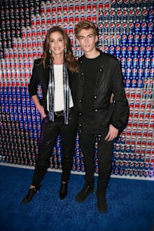 Cindy Crawford and son Presley Gerber 
