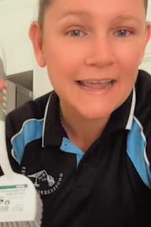 $4 kmart brush cleaner swears by