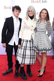 older, celebrities, parents, later in life, Diane Keaton