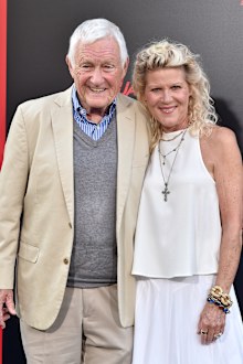Orson Bean and his actress wife Alley Mills attend the premiere of The Equalizer 2 at TCL Chinese Theatre on July 17, 2018 in Hollywood, California