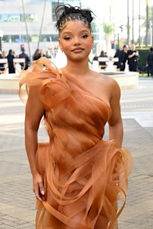 Halle Bailey at Vogue World: Hollywood 2025 at Paramount Studios on October 26, 2025 in Los Angeles, California. 