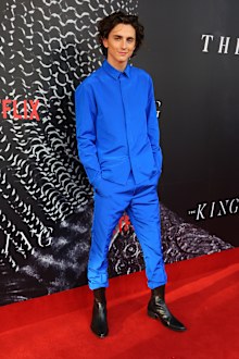Timothée Chalamet, The King, premiere, Netflix, movie