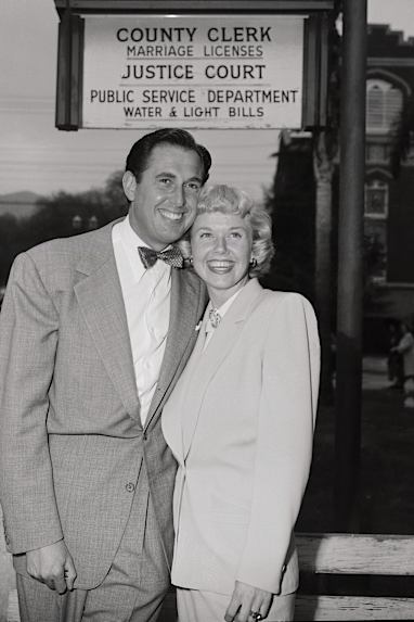 1951: Doris Day and Marty Melcher