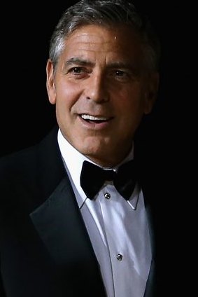 George Clooney: No longer a bachelor.
