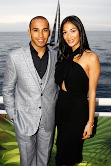 Lewis Hamilton and Nicole Scherzinger