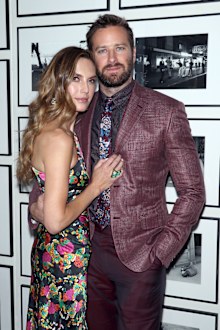 Elizabeth Chambers and Armie Hammer, Hotel Mumbai, afterparty 2019