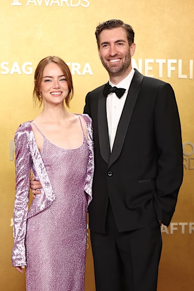 Emma Stone and Dave McCary
