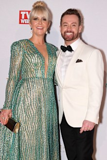 Grant Denyer and wife Cheryl Denyer arrive at the 2019 TV Week Logie Awards at The Star Casino on the Gold Coast