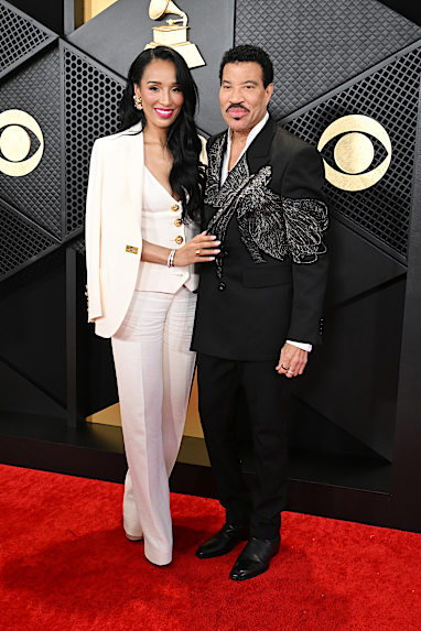 Lisa Parigi and Lionel Richie