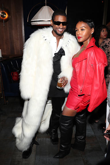 Usher and Janelle Monae