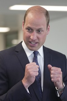 Prince William attends the official opening of the Oak Cancer Centre at The Royal Marsden Hospital in London, Thursday, June 8, 2023 