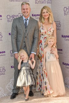 Eric Dane, Rebecca Gayheart, Billie Dane and Georgia Dane