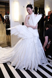 Yu Chi Lyra Kuo at The Mark Hotel before the 2026 Met Gala: "Costume Art" on May 4, 2026 in New York, New York.