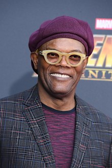 Samuel L. Jackson attends the premiere of Disney and Marvel's 'Avengers: Infinity War' on April 23, 2018 in Los Angeles, California.