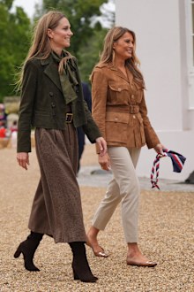 Kate, Princess of Wales, Melania Trump