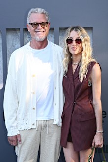 Eric Dane with Janell Shirtcliff at the premiere of Countdown on June 18, 2025.