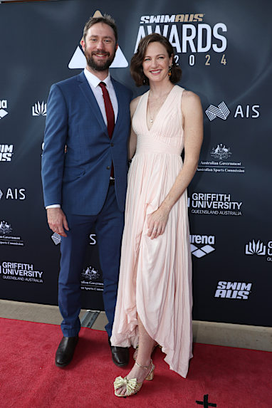 Cate Campbell and Adam Kerr
