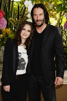 Winona Ryder, Keanu Reeves, photo call, Destination Wedding, 2018