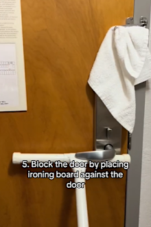 hotel safety routine