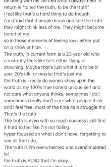 Singer Shawn Mendes assures fans he's OK after penning emotional note about 'drowning'.