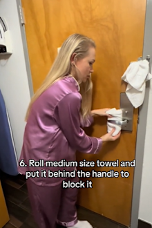 hotel safety routine