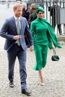 The 'Fab Four' reunite for the final time on Commonwealth Day as Harry and Meghan step down as senior 