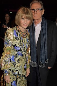 Anna Wintour and Bill Nighy attend an intimate dinner in celebration for designer Paul Smith in January 2020.